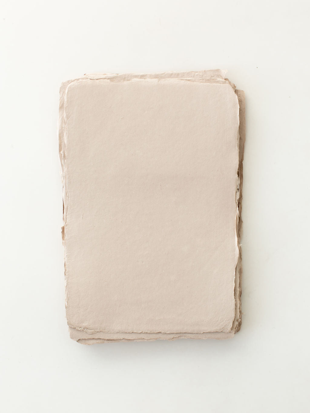 Handmade Paper in White Sand