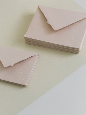 Handmade Paper in Blush