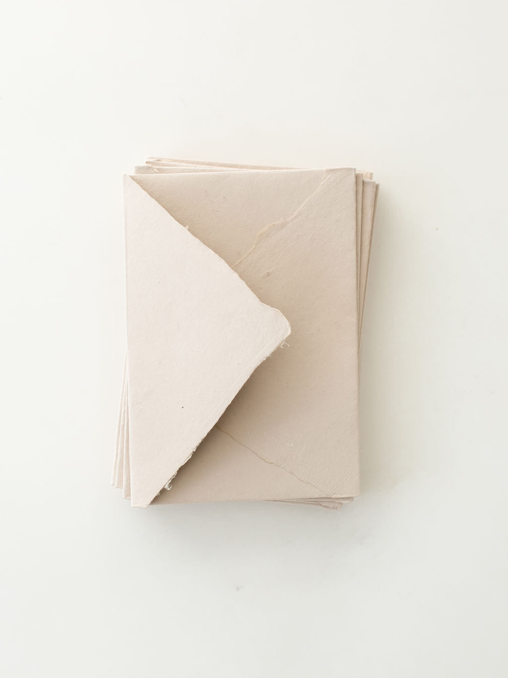 Handmade Paper in White Sand