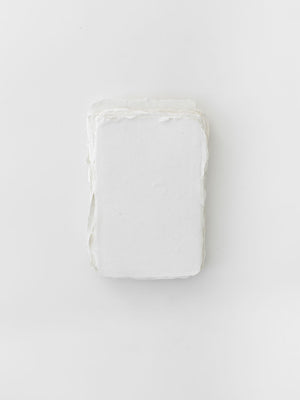 Handmade Paper in Off-White