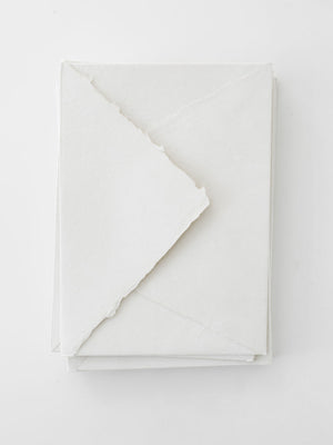 Handmade Paper in Off-White