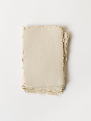 Handmade Paper in Wheat